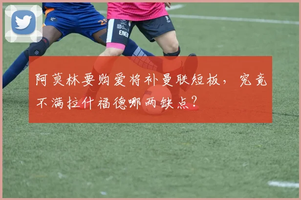 阿莫林要购爱将补曼联短板，究竟不满拉什福德哪两缺点？